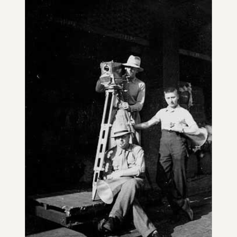 Setfoto film Dagblad Vooruit