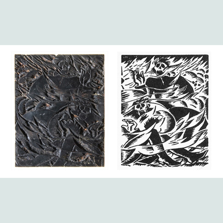 Houtblokken Frans Masereel