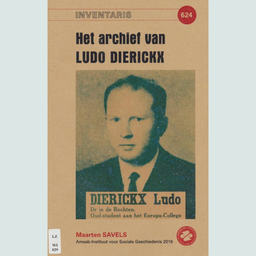 Inventaris van het archief van Ludo Dierickx
